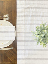 Load image into Gallery viewer, Striped Table Runner