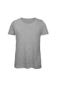 B&C Womens/Ladies Favourite Organic Cotton Crew T-Shirt (Sport Grey)