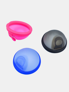 Reusable Lady Silicone Period Cup & Silicone Menstrual Disc Cup Combo Pack