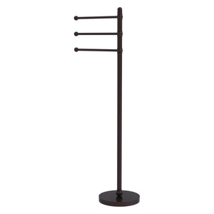 49 Inch Towel Stand With 3 Pivoting Arms