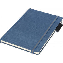 Load image into Gallery viewer, JournalBooks Jeans A5 Fabric Notebook (Light Blue) (A5)