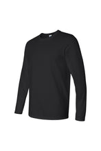 Load image into Gallery viewer, Gildan Mens Soft Style Long Sleeve T-Shirt (Pack of 5) (Black)