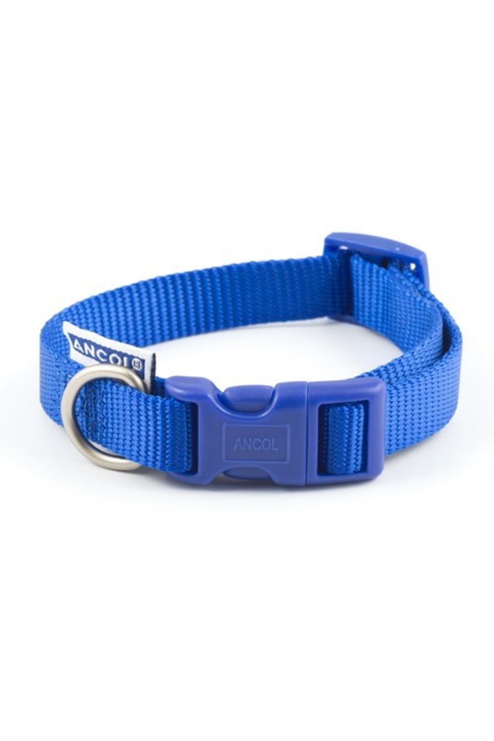 Ancol Nylon Adjustable Collar (Blue) (11x20in)