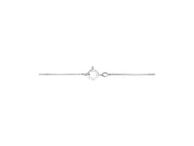Load image into Gallery viewer, 14K White Gold 1/4 Cttw Round Cut Lab Grown White Diamond 4-Prong Solitaire Pendant Necklace