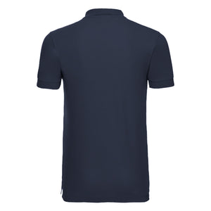 Russell Mens Stretch Short Sleeve Polo Shirt (French Navy)