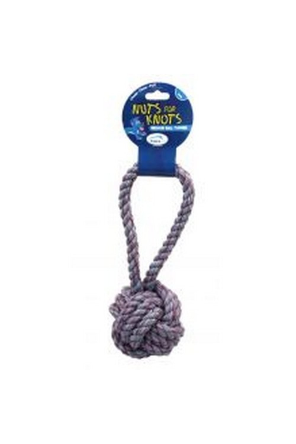 Happy Pet Nuts 4 Knots Tugger Dog Chew Toy (Purple) (10 inch)