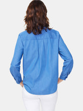 Load image into Gallery viewer, Utility Shirt - Azure Sky Wash