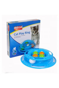 Animal Instincts Cat Play Ring (Blue) (One Size)