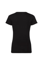 Load image into Gallery viewer, Russell Womens/Ladies Authentic Pure Organic Tee (Black)