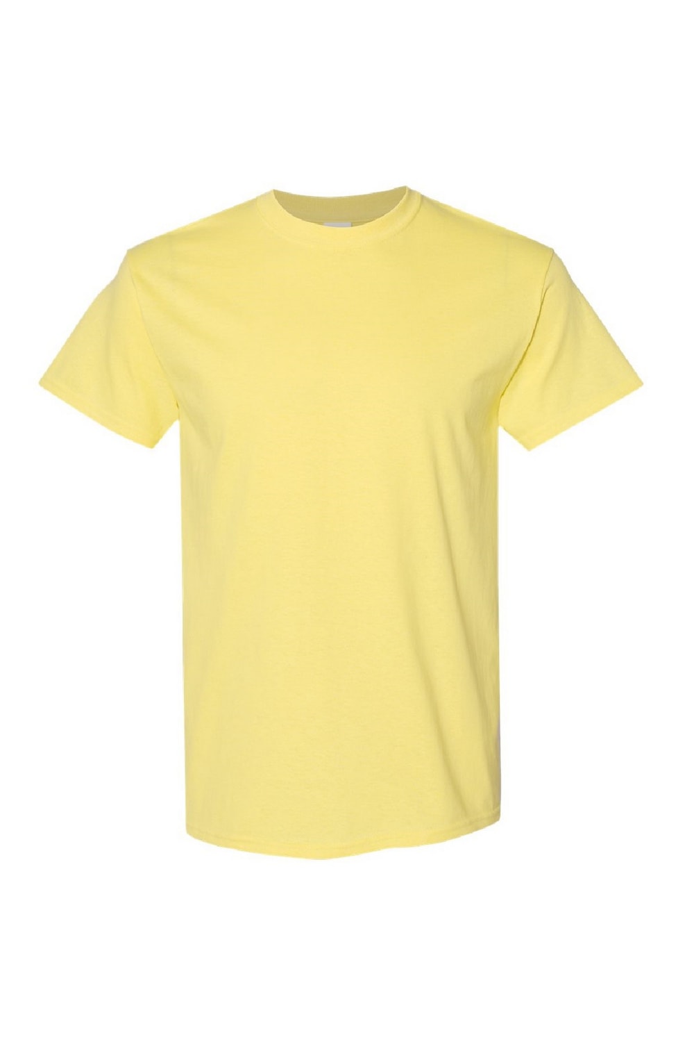 Gildan Mens Heavy Cotton Short Sleeve T-Shirt (Cornsilk)