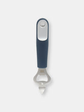 Load image into Gallery viewer, Michael Graves Design Comfortable Grip Stainless Steel Bottle Opener, Indigo