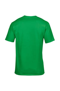 Gildan Mens Premium Cotton Ring Spun Short Sleeve T-Shirt (Irish Green)