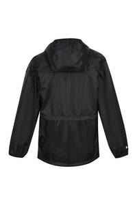 Childrens/Kids Bagley Packaway Waterproof Jacket - Black