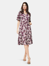 Load image into Gallery viewer, Zoe Dress in Abstract Butterfly