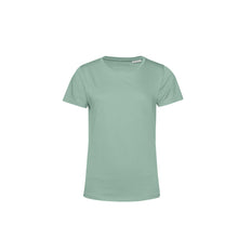 Load image into Gallery viewer, B&amp;C Womens/Ladies E150 Organic Short-Sleeved T-Shirt (Sage Green)