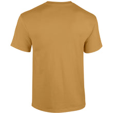 Load image into Gallery viewer, Gildan Mens Heavy Cotton Short Sleeve T-Shirt (Pack of 5) (Old Gold)
