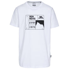 Load image into Gallery viewer, Trespass Mens Ben Nevis T-Shirt (White)