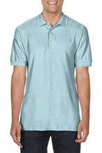 Load image into Gallery viewer, Gildan Mens Premium Cotton Sport Double Pique Polo Shirt (Chambray)