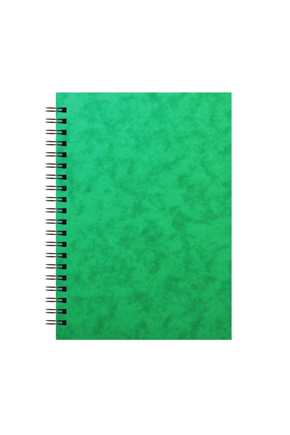 Silvine A6 Wirebound Hardback Notebook 100 Sheets (Pack Of 12) (Green) (One Size)