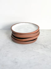 Load image into Gallery viewer, Small Terra-cotta Plates - White