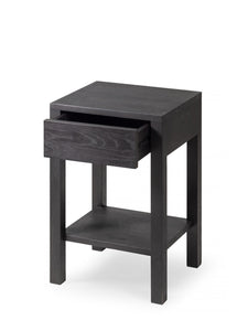 Nightstand Tommy, Black Birch