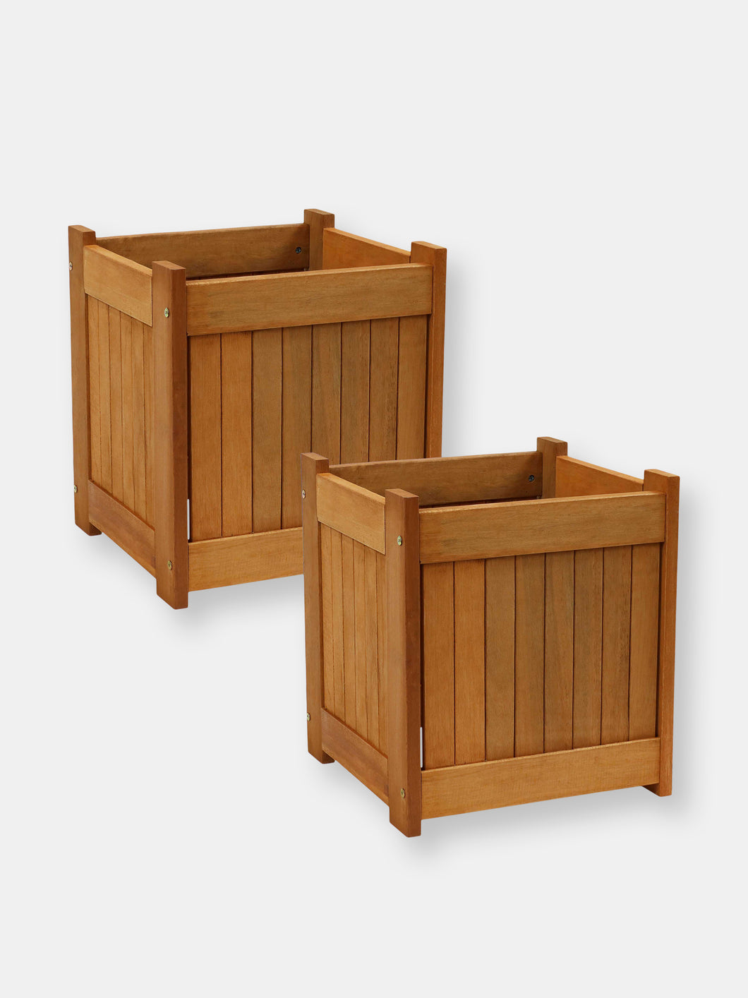 Meranti Wood Outdoor Planter Box