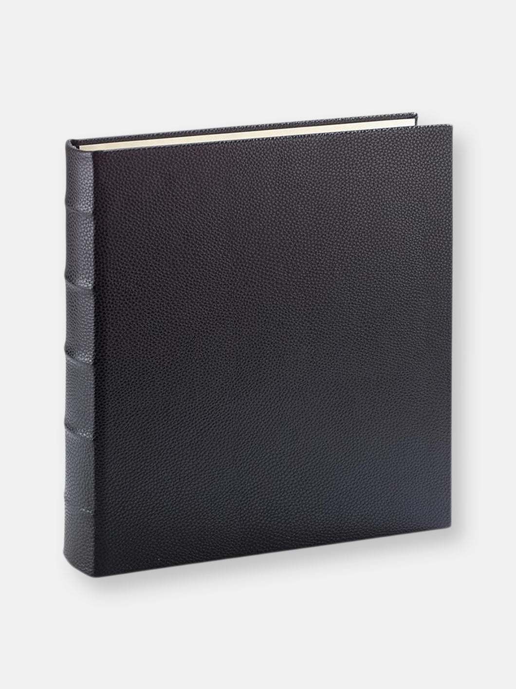 Large Ring Clear Pocket Album - Leather