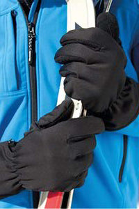 Unisex Classic Thinsulate Thermal Winter Gloves - Black