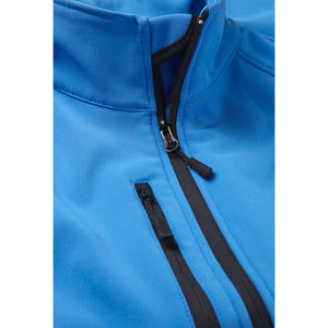 Russell Mens 3 Layer Soft Shell Gilet Jacket (Azure Blue)