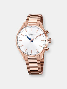 Kronaby Sekel S2747-1 Rose-Gold Stainless-Steel Automatic Self Wind Smart Watch