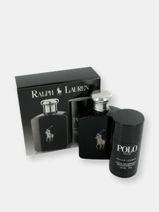 Polo Black by Ralph Lauren Gift Set - 4.2 oz Eau De Toilette Spray + 2.6 oz Deodorant Stick
