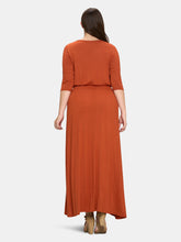 Load image into Gallery viewer, Maxi Wrap Dress
