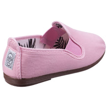Load image into Gallery viewer, Flossy Childrens/Kids Junior Arnedo Slip On Shoe (Baby Pink)