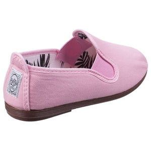Flossy Childrens/Kids Junior Arnedo Slip On Shoe (Baby Pink)