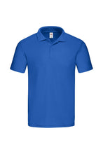 Load image into Gallery viewer, Fruit of the Loom Mens Original Polo Shirt (Royal Blue)