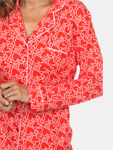 Load image into Gallery viewer, Long Sleeve Floral Pajama Set