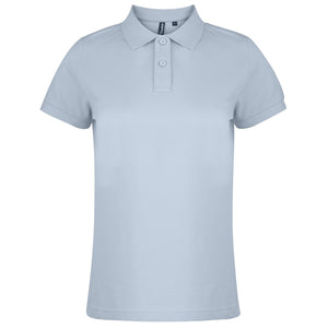 Asquith & Fox Womens/Ladies Plain Short Sleeve Polo Shirt (Turquoise)