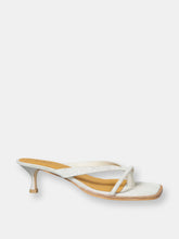 Load image into Gallery viewer, Winslet Heeled Thong Sandal In Gold