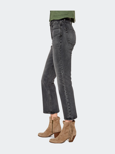 Farrah Kick Flare Jeans in Troy