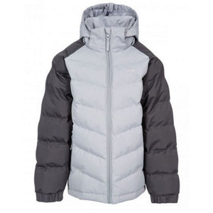 Trespass Childrens Boys Sidespin Waterproof Padded Jacket (Dark Gray)