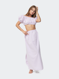 The Stella Set - Lilac Gingham