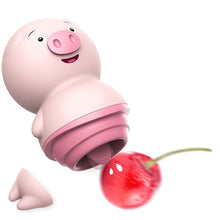 Load image into Gallery viewer, Cute Pig Rose Clitoris Stimulator 6 Speed Vibrator
