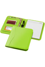Load image into Gallery viewer, Bullet Ebony A5 Portfolio (Pack of 2) (Apple Green) (6.9 x 9.1 x 0.6 inches)
