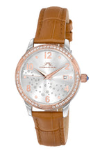 Load image into Gallery viewer, Ruby Women&#39;s Cognac Crystal Watch, 1141DRUL