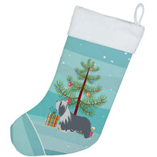 Load image into Gallery viewer, Bearded Collie Dog Merry Christmas Tree Christmas Stocking