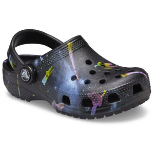 Crocs Childrens/Kids Classic Out Of This World II Space Clogs (Black)