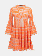 Load image into Gallery viewer, Ella Dress - Neon Orange
