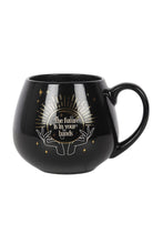 Load image into Gallery viewer, Something Different Black Fortune Teller Colour Changing Mug
