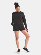Load image into Gallery viewer, Luxe Fleece Short | Women&#39;s Black