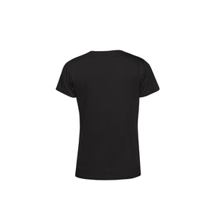 B&C Womens/Ladies E150 Organic Short-Sleeved T-Shirt (Black)